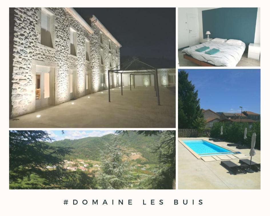 Bed and Breakfast Domaine Les Buis Saint-Fortunat-sur-Eyrieux Esterno foto