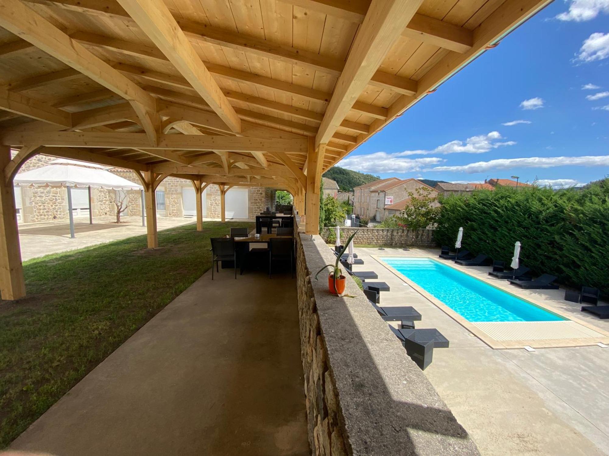 Bed and Breakfast Domaine Les Buis Saint-Fortunat-sur-Eyrieux Esterno foto