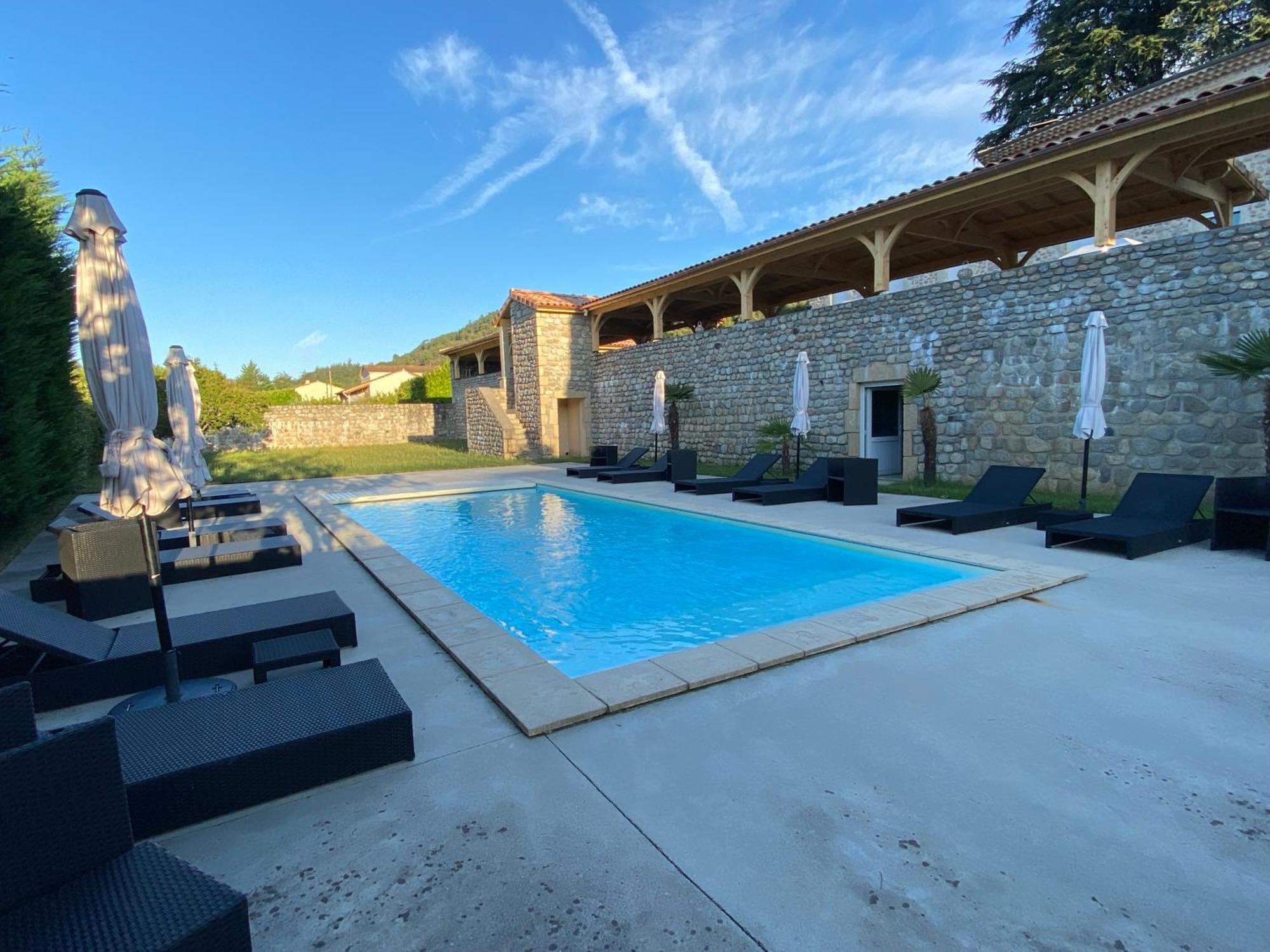 Bed and Breakfast Domaine Les Buis Saint-Fortunat-sur-Eyrieux Esterno foto